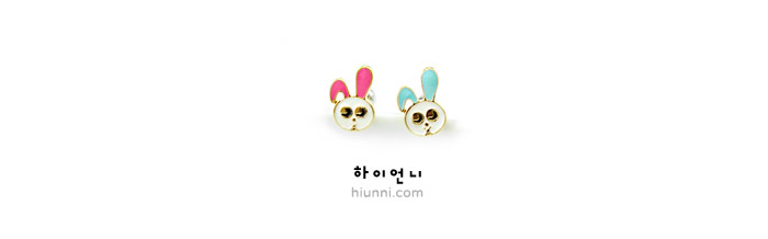 ear_studs_piercing_cartilage_earrings_16g_316l_surgical_stainless_steel_korean_asian_style_jewelry_barbell_bunny_rabbit_cute_1