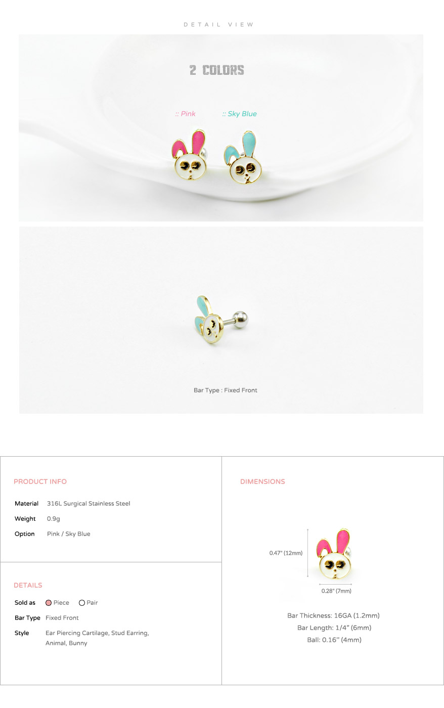 ear_studs_piercing_cartilage_earrings_16g_316l_surgical_stainless_steel_korean_asian_style_jewelry_barbell_bunny_rabbit_cute_3