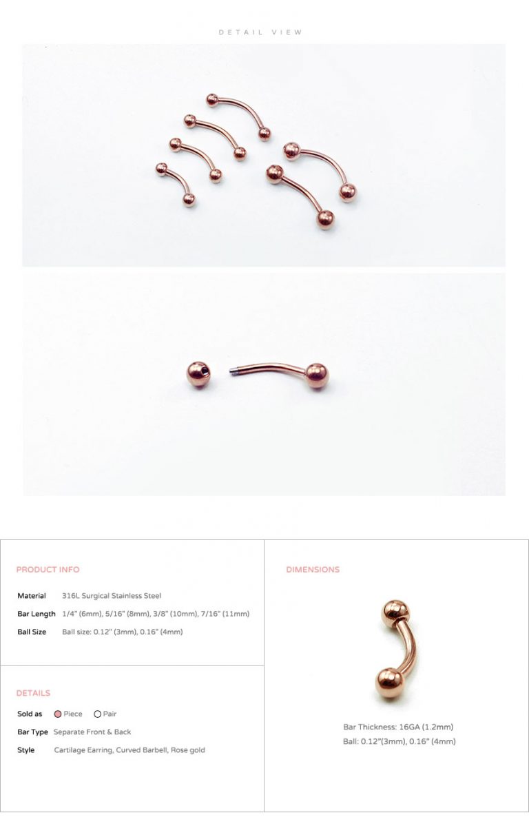 ZS 16G Spiked Hoefijzer Neus Septum Ringen, RVS Daith Oorbellen Spike Lip Ring, Helix Rook Piercing Sieraden voor Vrouwen Mannen, 16g, 3-10mm, Roestvrij staal, Geen edelsteen