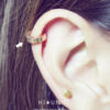 20g Tiny Hoop Earrings, helix cartilage earring, stainless steel, rose gold earrings, men earrings, tiny hoops, sold as a pair