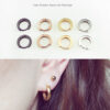 20g Hoops Earrings / 316L Surgical Stainless Steel / Men Earrings / Men Jewelry / Ear hoops / 1pair