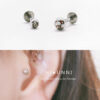 16g 3, 4mm Ear cartilage flat back ear stud, Tragus helix lip Labrets Monroe Body Jewelry, Sold as piece