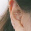 20g Titanium IP over 316l surgical steel helix hoop ring, Nose hoop, Daith ring, Daith hoop, Cartilage earring, tragus hoop ring, body jewelry